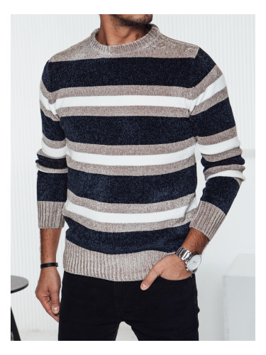 Мъжки раиран пуловер Dstreet