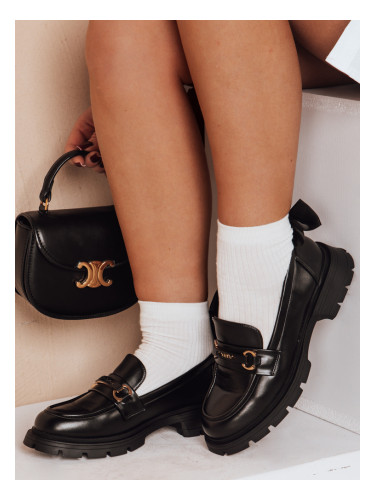 Дамски мокасини NMIMNI черни