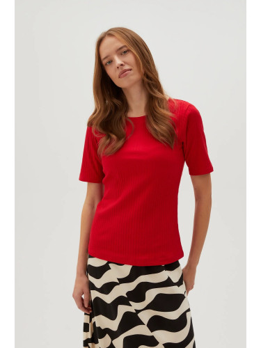 Marisse Women's T-Shirt L-Ts-4602 Red