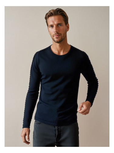 Мъжки пуловер DStreet гранат