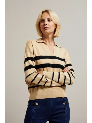 Marisse Women's Sweater Z-Sw-4504 Beige