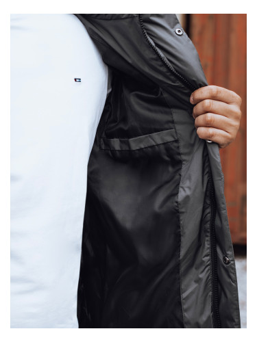 Мъжко зимно яке със сваляща се качулка