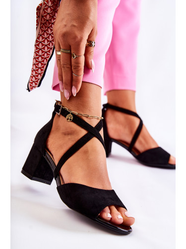 Дамски сандали на висок ток Sergio Leone