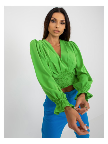 Blouse-DHJ-BZ-13866.92P-light green