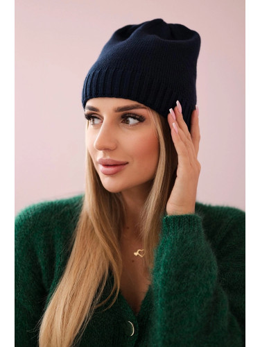 Women's cap Jagoda K344 dark blue