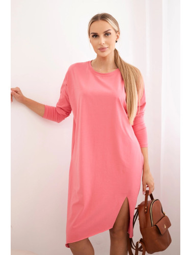 Oversize apricot dress