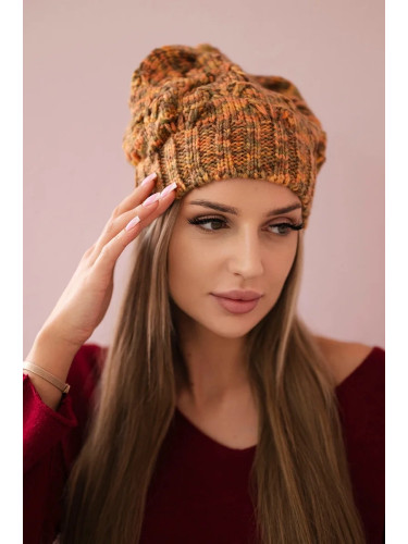 marka niezdefiniowana Cap with fleece Roksana K209 brown