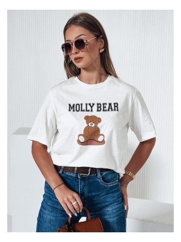 Дамска тениска MOLBER екрю
