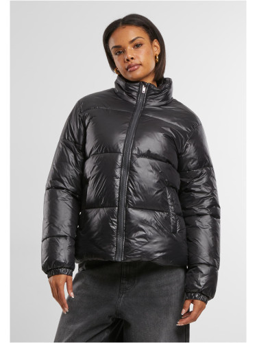 Women's Short Jacket Recycled Black