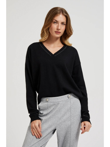 Marisse Women's Sweater Z-Sw-4518 Black