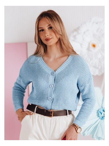 Дамски овърсайз пуловер SWEETDREAM син