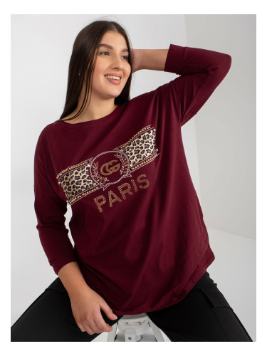 Blouse-VI-BZ-2901.49P-dark purple
