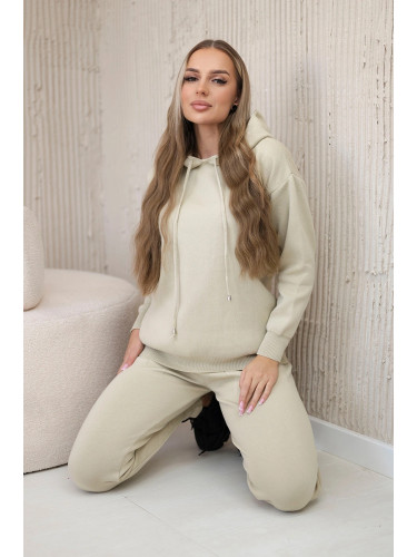Set of sweaters Sweatshirt + Pants dark beige