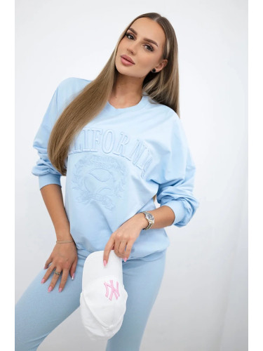 Cotton set California blue