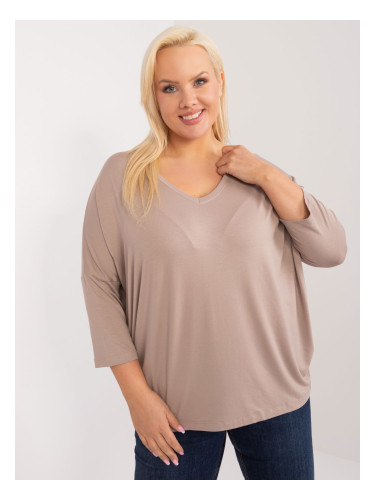 Blouse-RV-BZ-5745.18-dark beige
