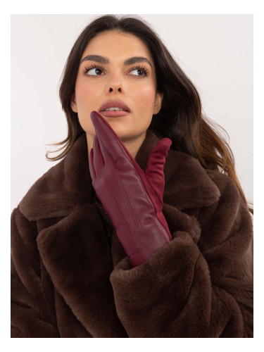 Gloves-AT-RK-239804.86-burgundy