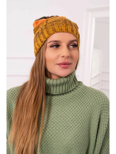 Kesi Cap with fleece Dolores K303 mustard+orange+green