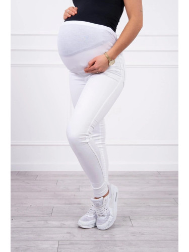 marka niezdefiniowana Maternity jeans white