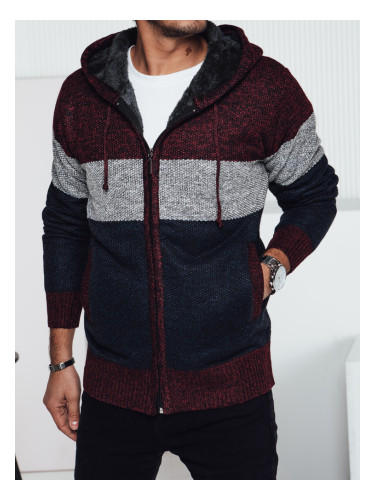 Мъжки суичър в бордо