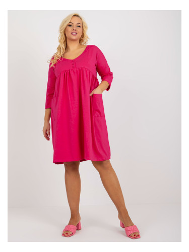 Dress-RV-SK-8529.37P-Fuchsia