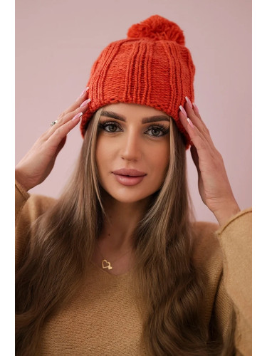 Kesi Cap with fleece Idalia K284 foxy