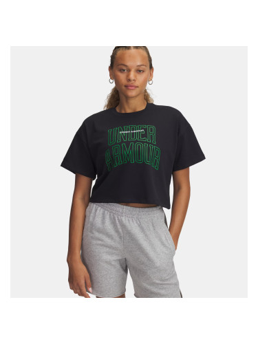 Women's T-shirt Under Armour W Varsity Mix HW SS Crop