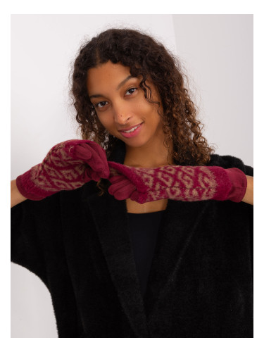 Gloves-AT-RK-2310.91-burgundy