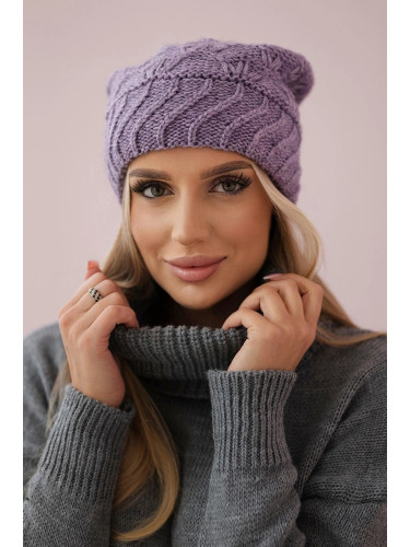 Women's cap Dagmara K332 purple