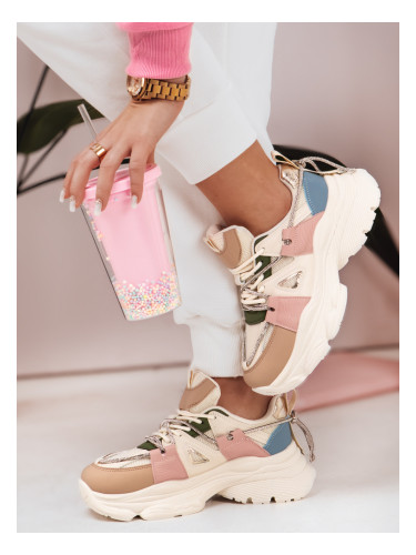 Дамски маратонки с дебели подметки NEWMOVE