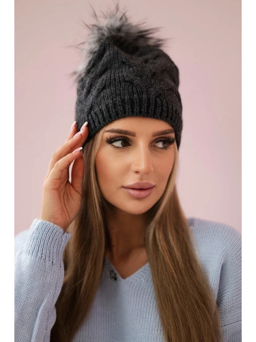 Kesi Cap with fleece Ela K242 graphite