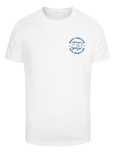 Men's T-shirt More Espressi white