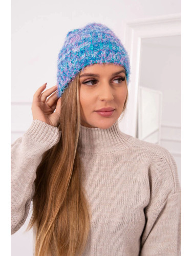 Women's cap Cina K259 turquoise