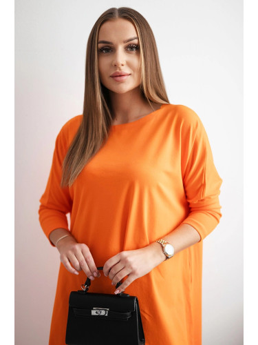Oversize blouse orange