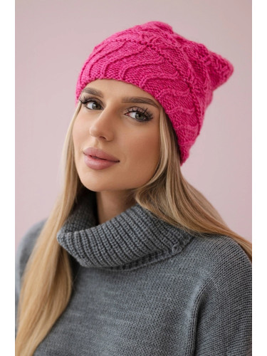 Women's cap Dagmara K332 pink