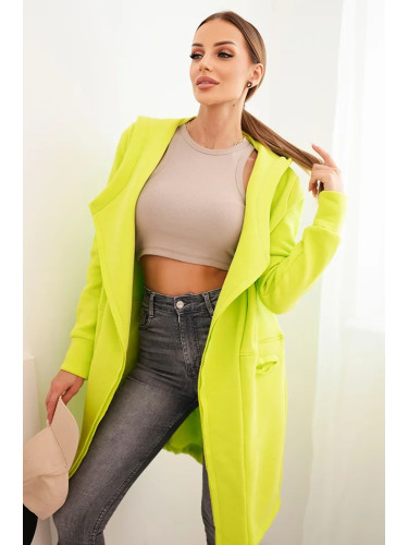 Insulated hood with pistachio hood