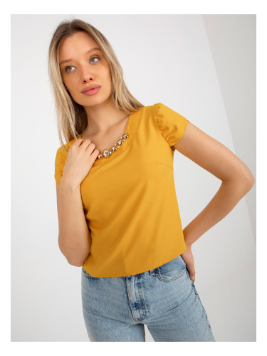 Blouse-LK-BZ-505783-1.42P-dark yellow