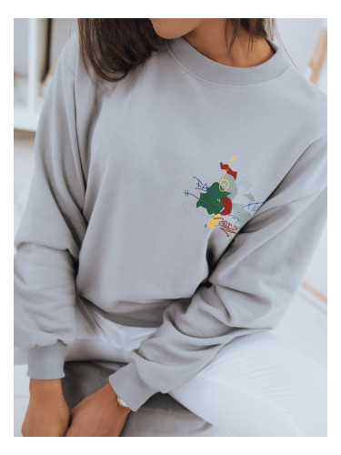 Bluza damska JAPANESE jasnoszara Dstreet