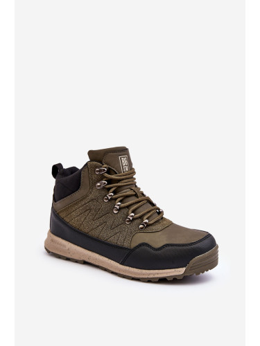 BIG STAR SHOES Дамски високи трекинг обувки Big Star KK274609 Camel