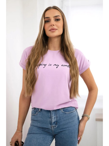 The Shopping blouse is my cardio purple