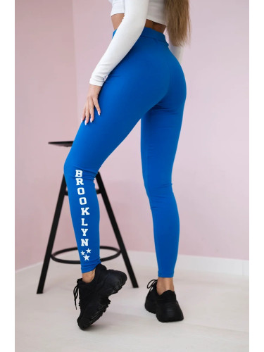 Brooklyn Leggings Pants - Purple-Blue