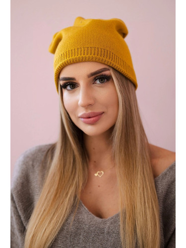 marka niezdefiniowana Cap K143 mustard