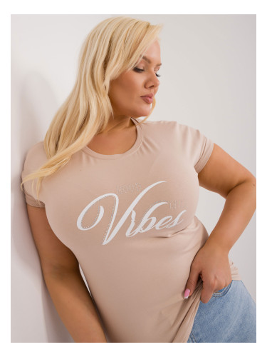 T-shirt-RV-TS-9475.60-beige