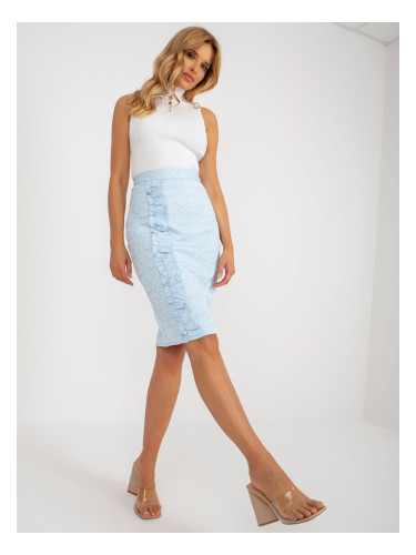 Skirt-LK-SD-506633.11-Light Blue