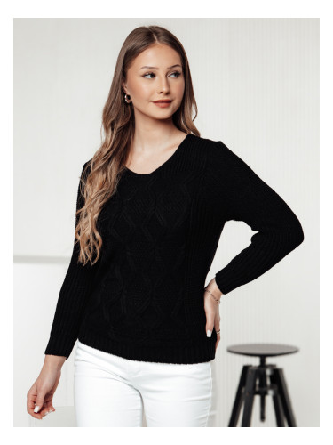 Дамски пуловер DARKVIE черен