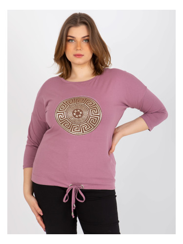 Blouse-RV-BZ-8454.20P-dark pink