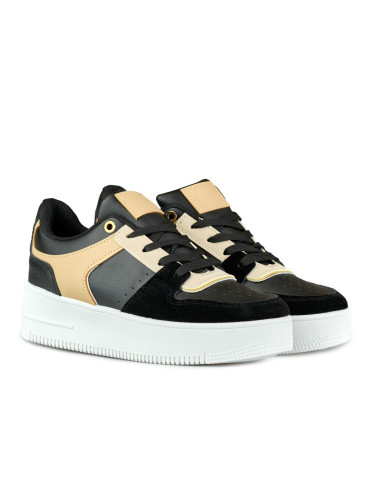 primohurt Modne buty sportowe damskie czarne