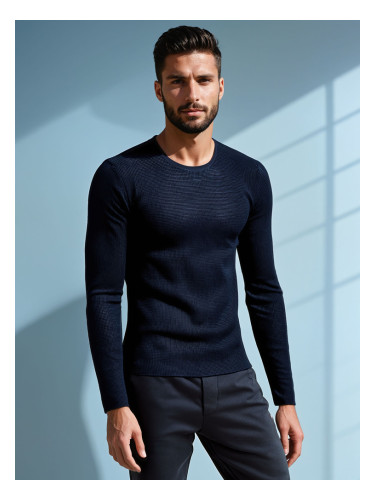 DStreet Sweter męski granatowy