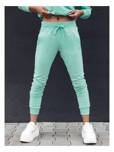 Spodnie dresowe damskie RELAX MODE miętowe Dstreet