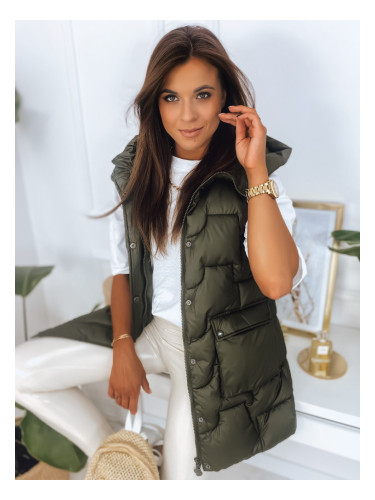 Kamizelka damska WENDY zielona Dstreet