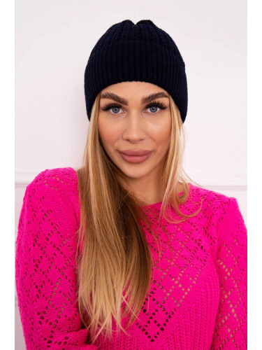 marka niezdefiniowana Cap thin Wioletta K251 navy blue